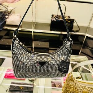 Prada Crystal Mini Bag NEW with Prada Gift Box & Dust Bag